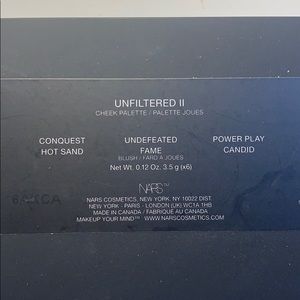 NARS Makeup - Nars cheek palette NARS Makeup - Nars cheek palette